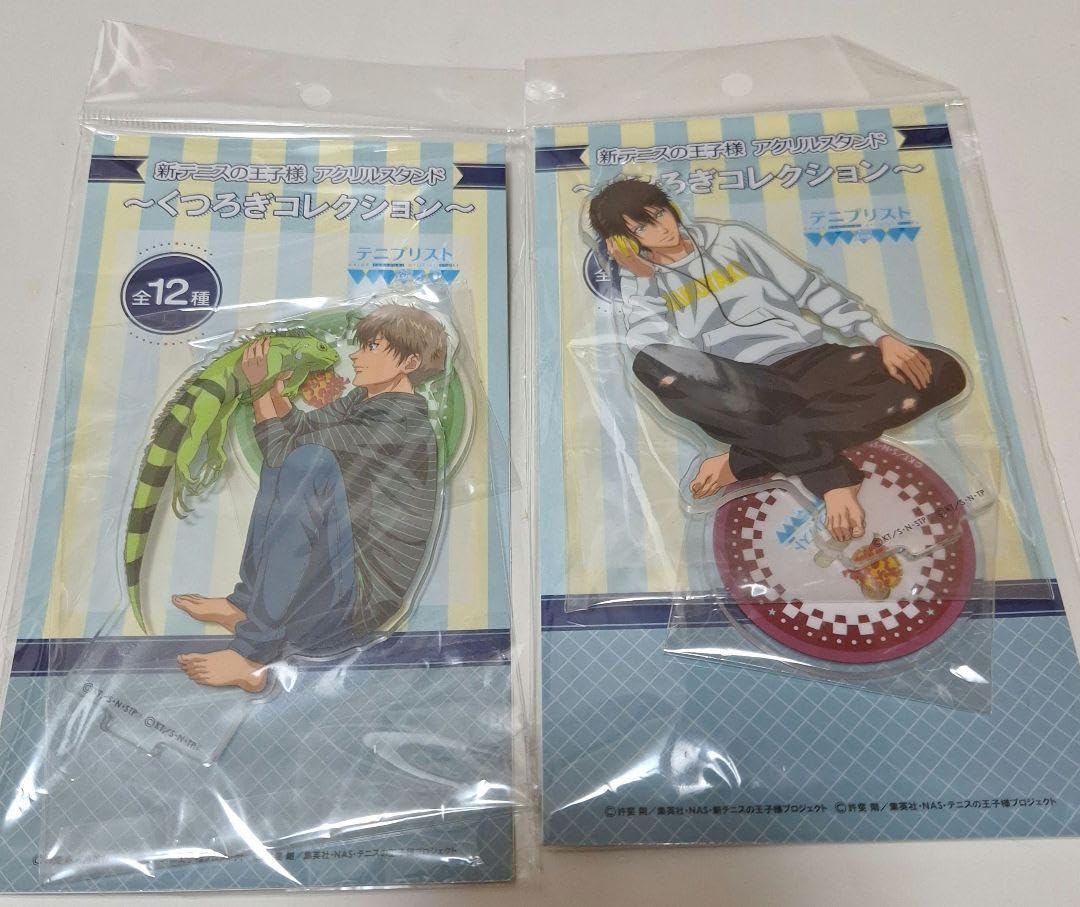 財前光 忍足謙也 アクリルスタンド Amazon.co.jp: テニスの王子様 くつろぎコレクション アクリルスタンド