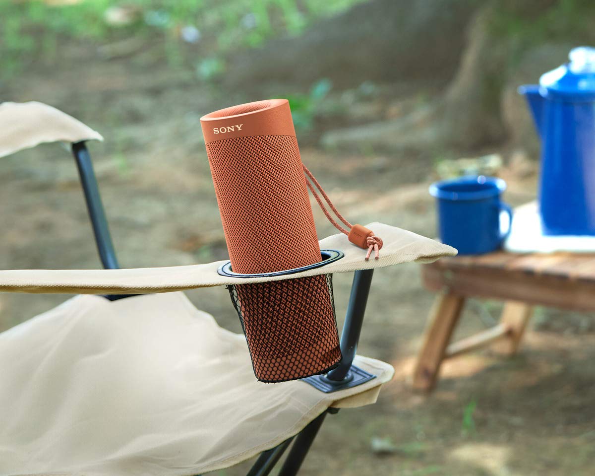 Sony SRS-XB23 - Speaker Bluetooth Waterproof, Cassa Portatile con Autonomia fino a 12 ore, Corallo