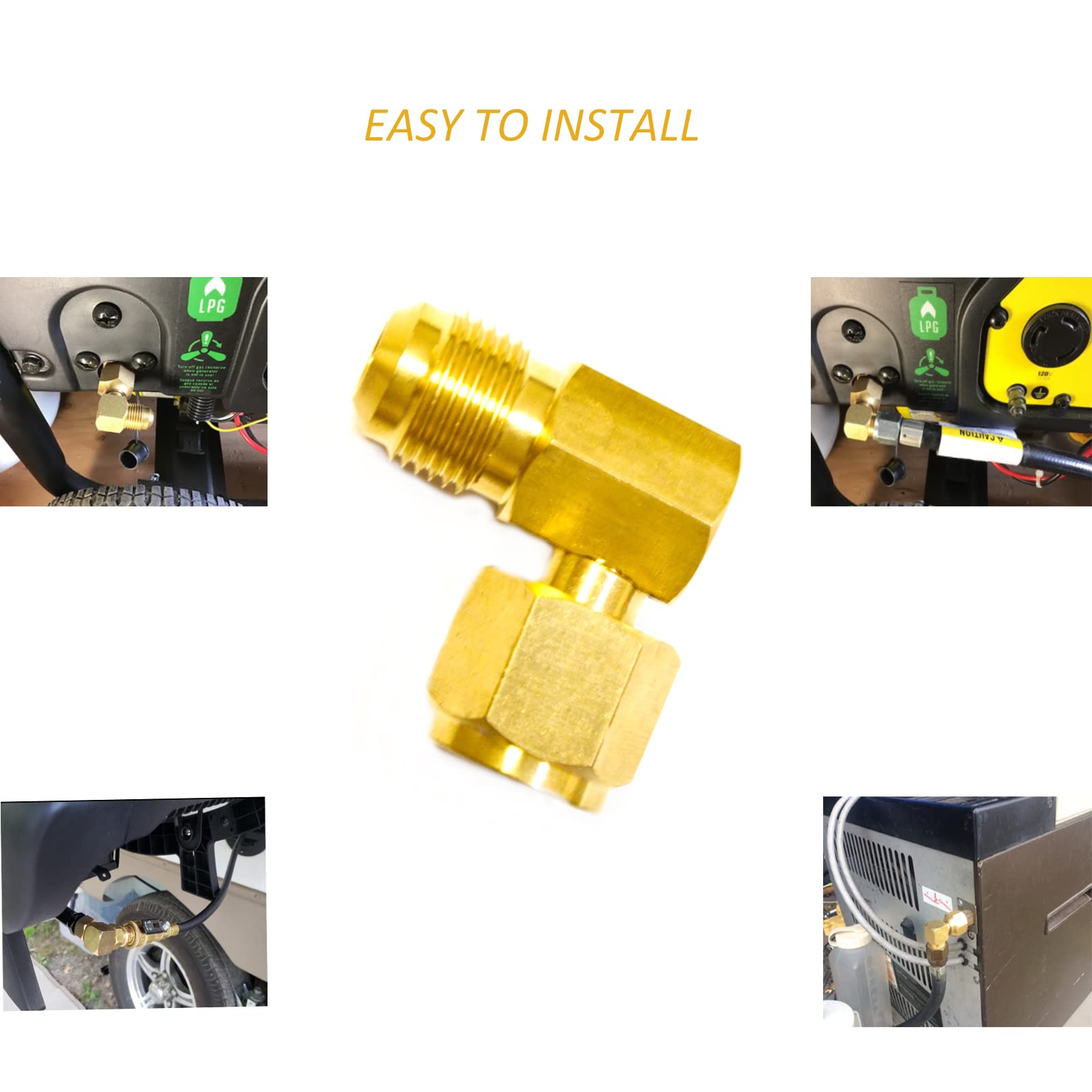 90 Degrees Elbow Copper Pipe Fitting Brazing Connection For HVAC - Bed