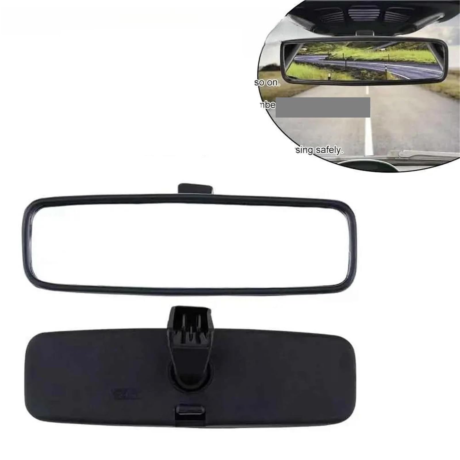 Rétroviseur intérieur Pour Peugeot Pour Aygo Rétroviseur Voiture Intérieur Remplacement Miroir 814842 Miroir intérieur Voitures