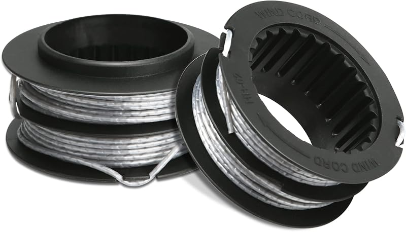 T35 596784001 Trimmer Spoo Replacement Compatible with Husqvarna | Compatible with Husqvarna 323L 323R 324LX 343F 343R 345FX 345FXT 345RX Auto-Feed Weed Eater, .095" 20Ft Durable Line, 2 Spool