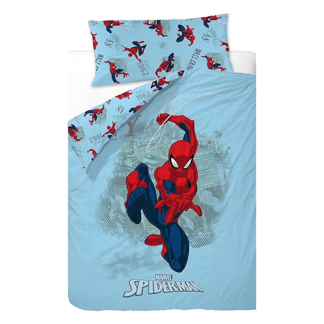 Spiderman - Funda Nórdica de 2 Piezas para Cama de 90