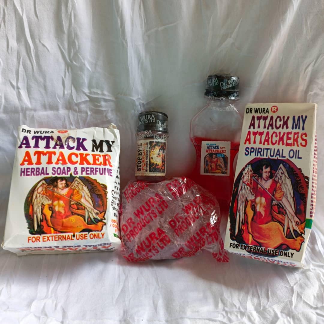 Cofanetto Spirituale Attack My Attacker Olio Profumo Sapone