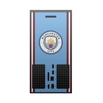 Head Case Designs Officially Licensed Manchester City Man City FC 2022/23 Home Kit Logo Art Vinyl Sticker Gaming Skin Decal Cover Compatible With Xbox Series X Console and Controller Bundle