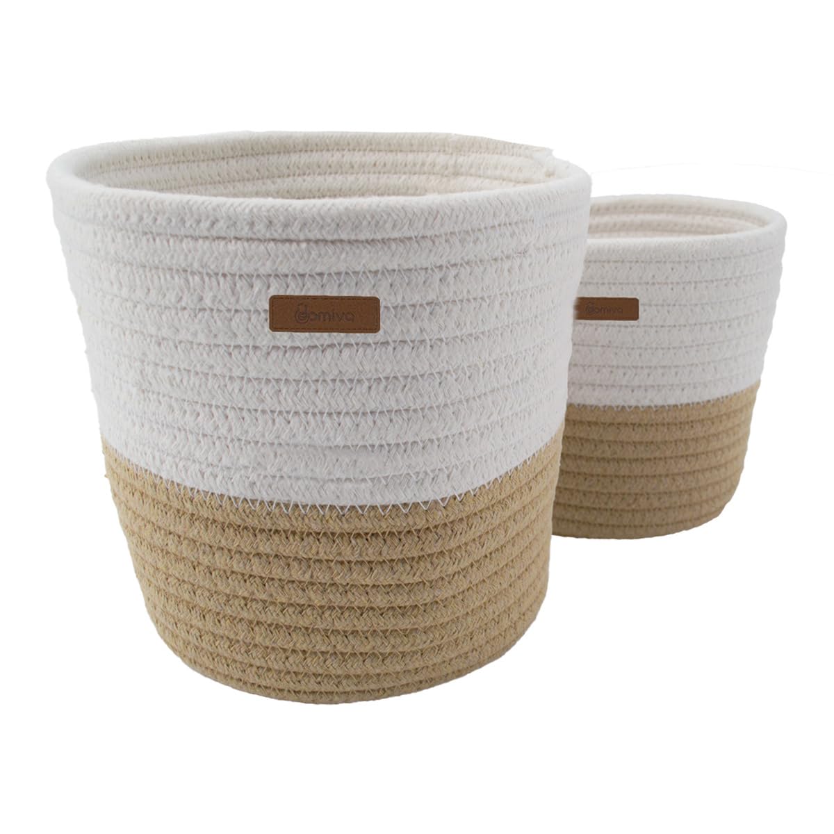 DOMIVA - Set of 2 Honey Moon Storage Baskets