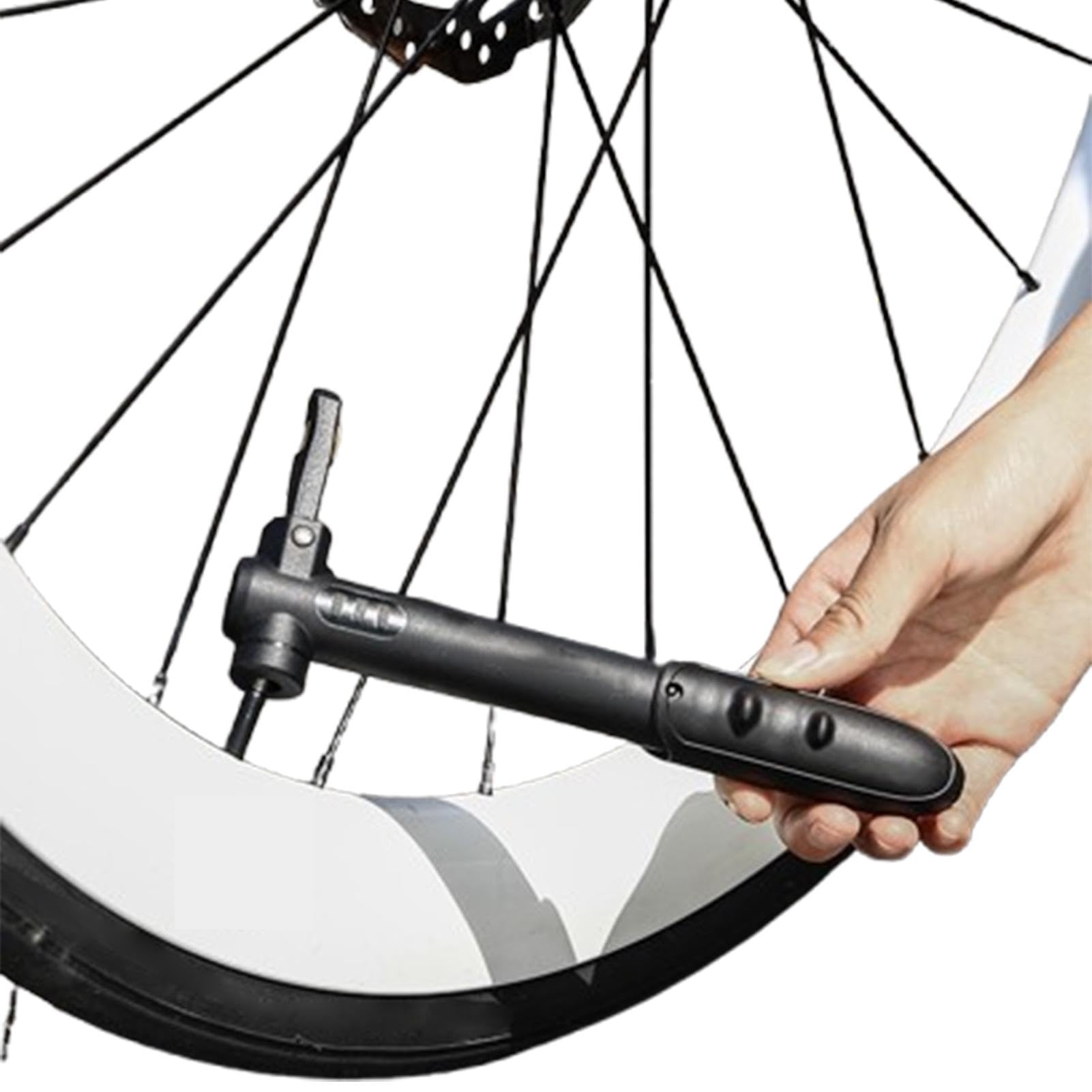 Compresor de aire portátil, inflador de bomba de aire para bicicletas - Compresor de aire ergonómico,Inflador de neumáticos Bombas de piso compactas de larga duración Inflado eficiente para automóvile