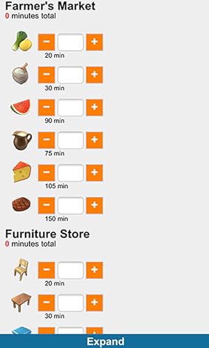 Calculator for SimCity BuildIt