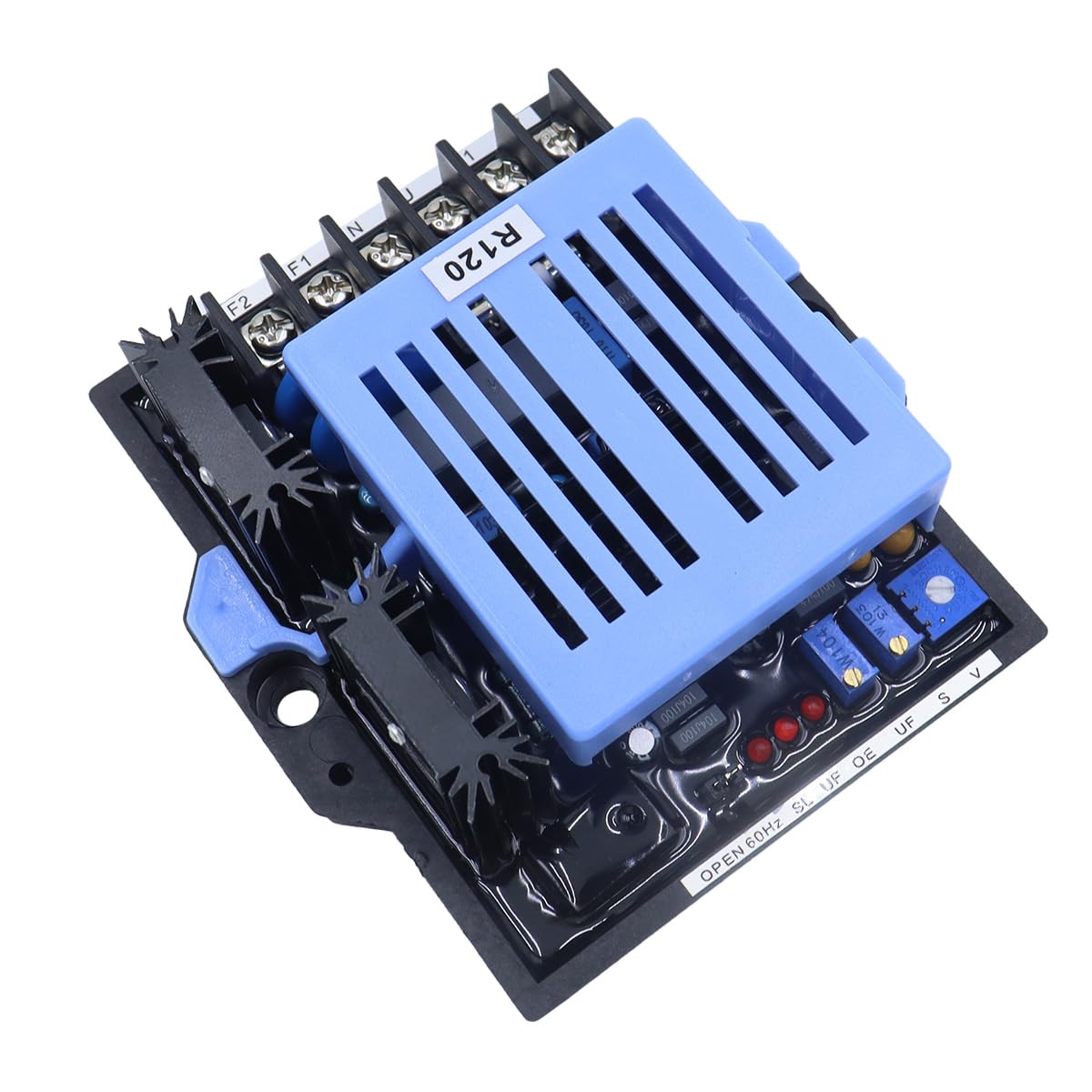 Qury Regulador de voltaje automático, AVR R120 sin escobillas Motor Genset Estabilizador para generador 277 VAC