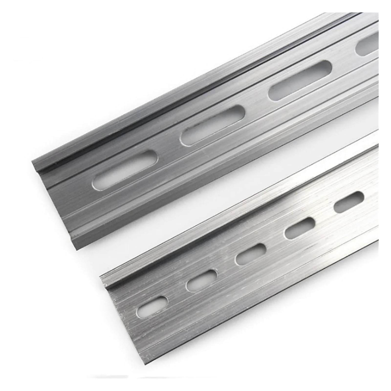 DIN-Schiene 5 Stück Universal-Typ 35 mm 0,5 Meter Aluminium-Schlitz-DIN-Schiene for C45 DZ47 Klemmenblöcke Schütz