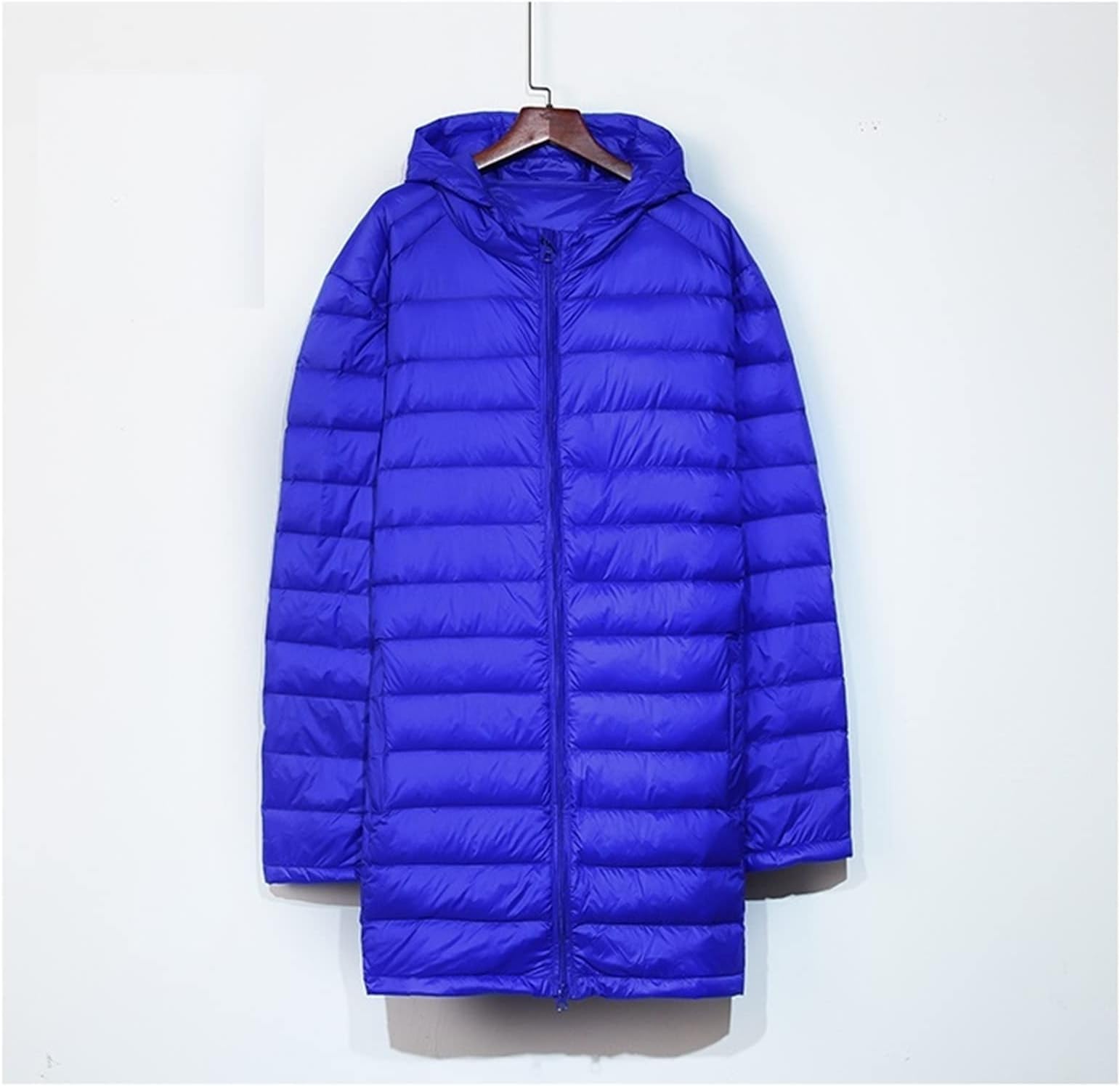 MEiiseoseo Down Jacket Men Winter Long Duck Down Jacket Men Feather Parka Man Ultra Light Down Jacket Men Lightweight Warm Puffer Jackets (Color : Hortel�, Size : XXXL)