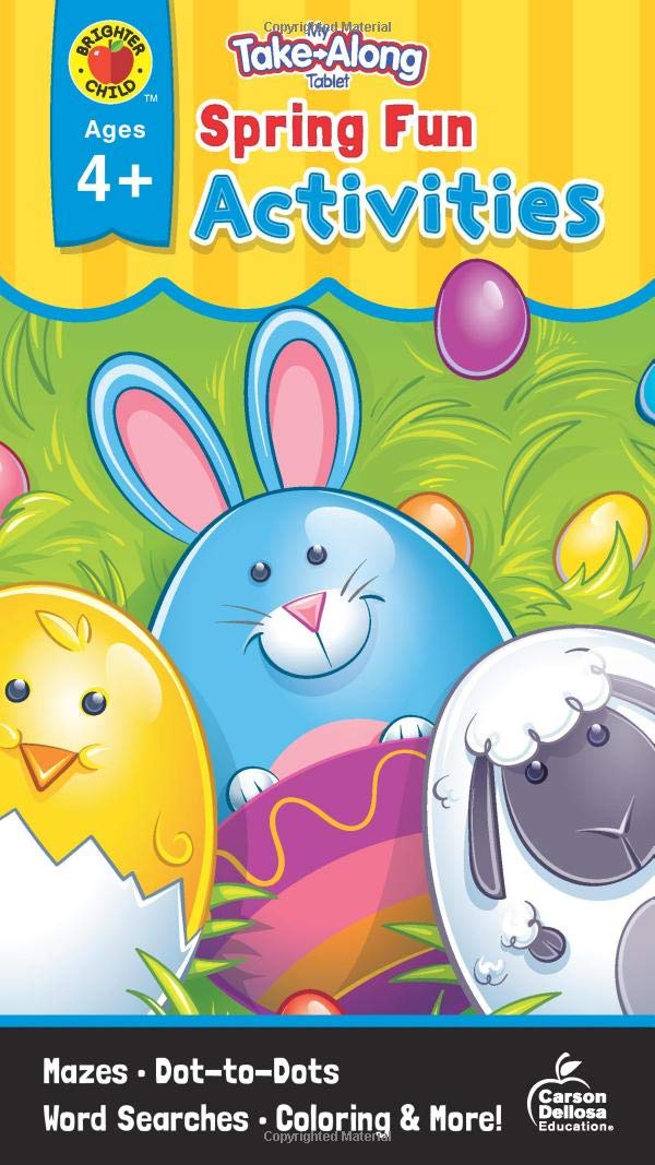 My Take-along Tablet Spring Fun Activities, Ages 4+