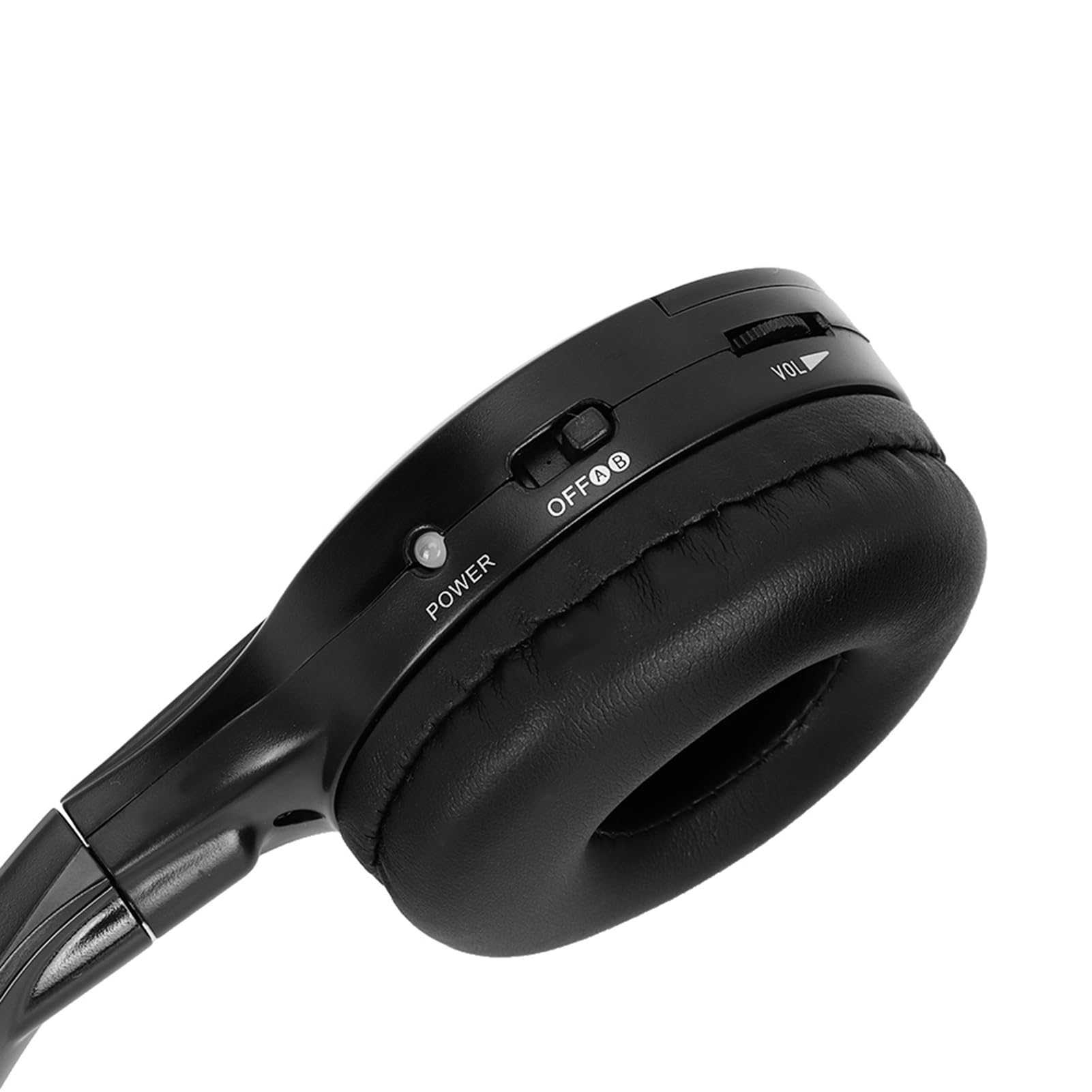 Qiilu Espace 4, 2-Kanal-Stereokopfhörer mit kabellosem Infrarot für die Kopfstütze im Auto, DVD-Player im Wohnwagen, kabellose Uconnect-Telefone, U Connect, Infrarotkopfhörer