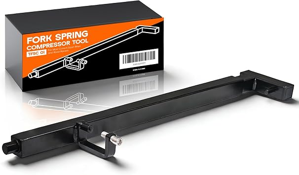 TFSC 01 Fork Spring Compressor Tool for Most Current Sport Bikes and Road Racers With Cartridge Type Forks