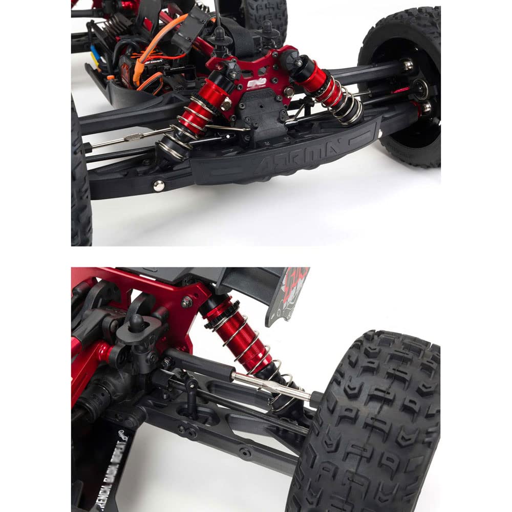 Voiture télécommandée Professionnelle de 70 + MPH, Moteur sans balais RTR, Voitures RC Rapides à l'échelle 1:18 pour Adultes, Camion Monstre Tout Terrain Buggy Tout-Terrain 4WD