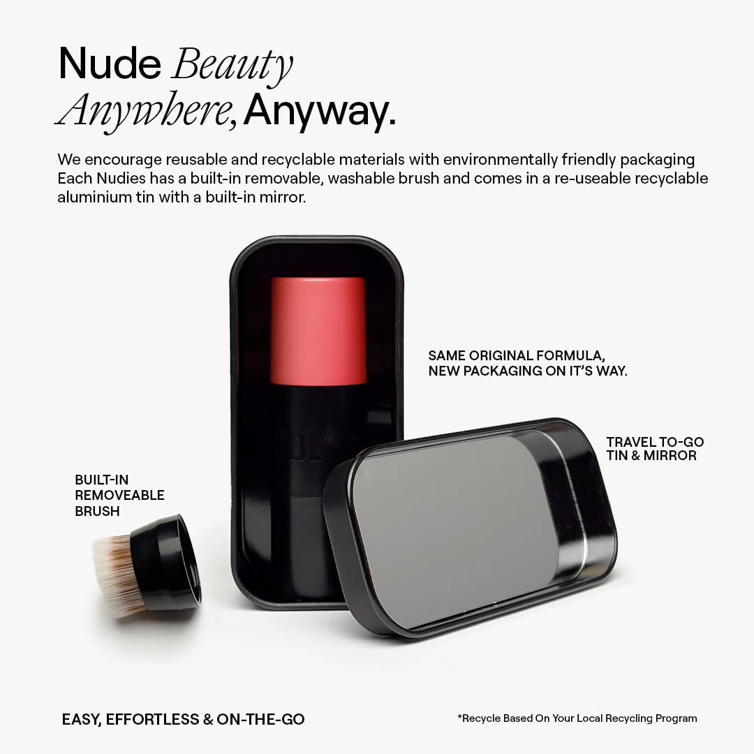 Nudies All Over Face Bloom Rouge Nr. 01 Poppy Girl 7 g