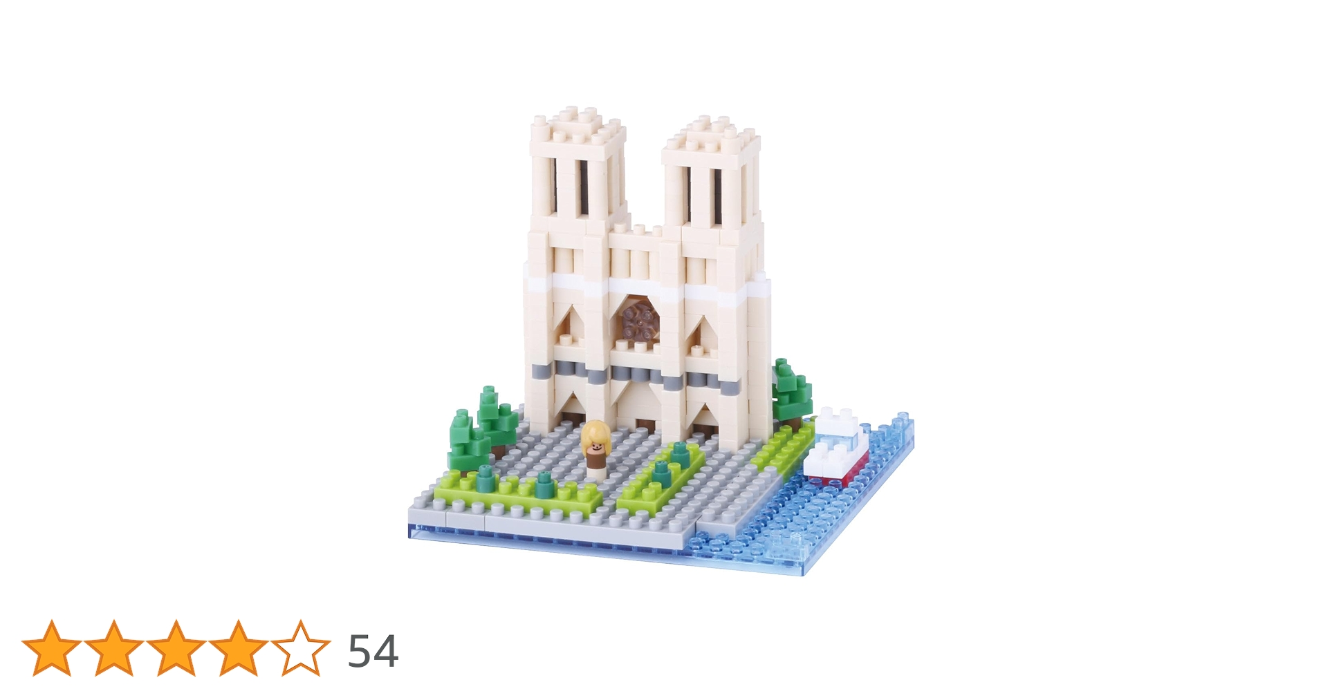 ナノブロック　33体 Amazon.co.jp: nanoblock ナノブロック ノートルダム大聖堂