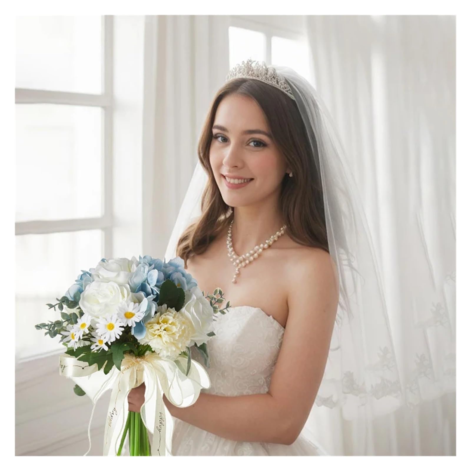1 PCS Wedding Bridal Bouquet Bridal Bouquet Throwing Wedding Bouquet Anniversary Bridal Party Wedding Party Holding Flowers Fiori Artificiali Peonie