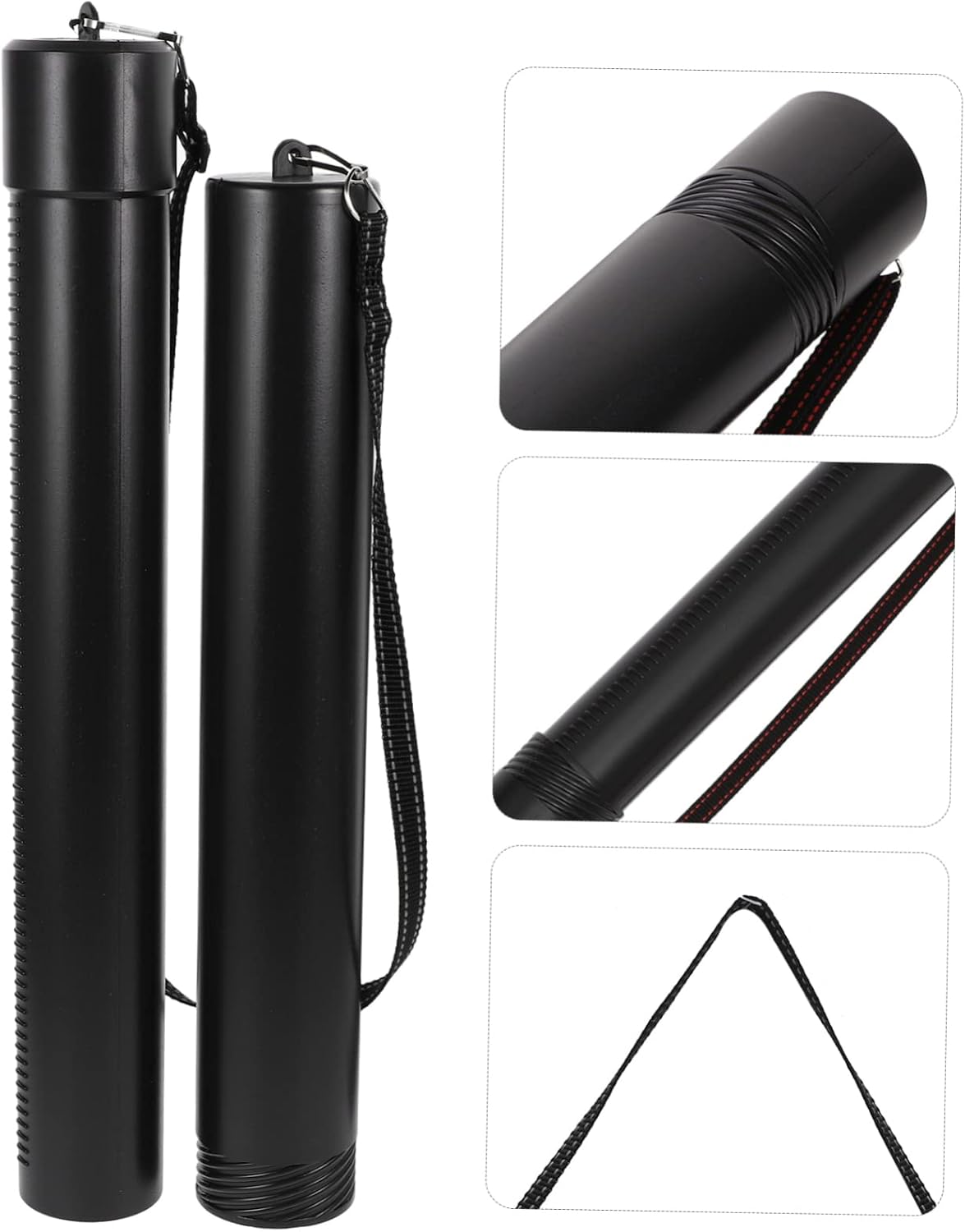 Portable Telescoping Drafting Tube for Artwork and Poster Storage
