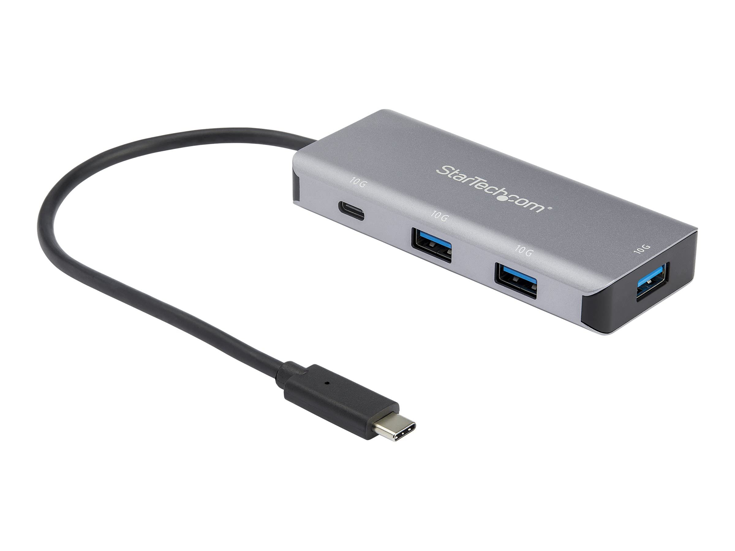 USB 4ポート Type C - USB  2USB-A & 2USB-C付き Amazon.com: StarTech.com 4 Port USB C Hub w/ 3x USB A & 1x USB C
