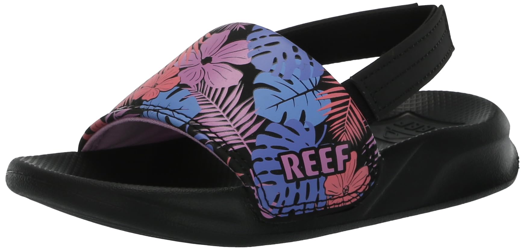 REEF Toddler/Little Kid One Slide Sandal, Lightweight Water Friendly,  Backstrap