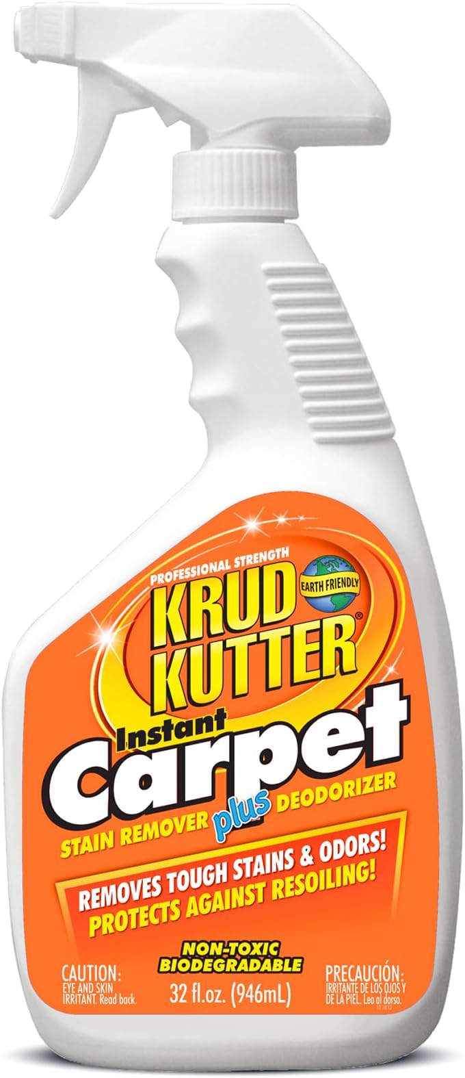 Krud Kutter Carpet Stain Remover And Deodorizer, Liquid - 946 ml