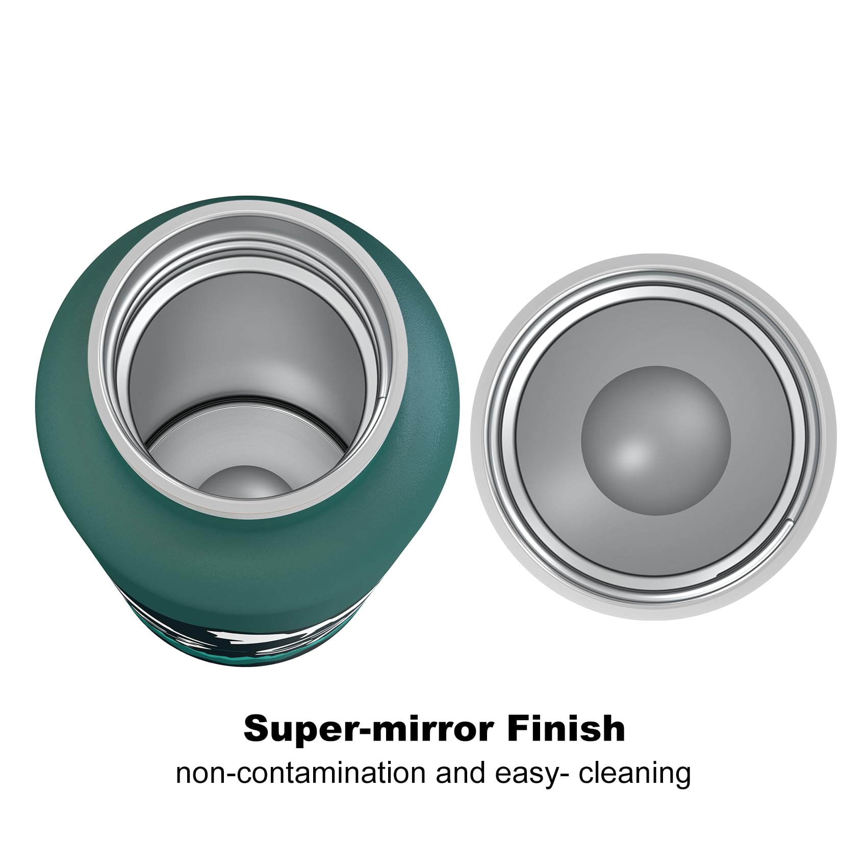 Super Sparrow Borraccia Termica, Acciaio Inox Bottiglia Termica - 350ml, 500ml, 750ml, 1L - Senza BPA Borracce, Borraccia Bambini per Scuola, Sport, Campeggio, Yoga, Palestra, Ciclismo