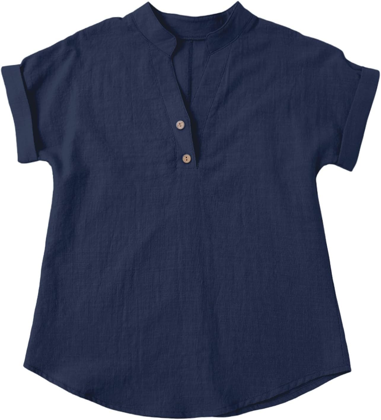 Chemise Lin Enfant H&m T-shirts Manches Courtes Fille Coton/lin