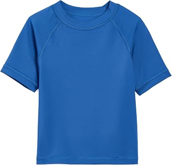 Hanna Andersson Short Sleeve Solid Rashguard Toddler/Little Kid/Big Kid