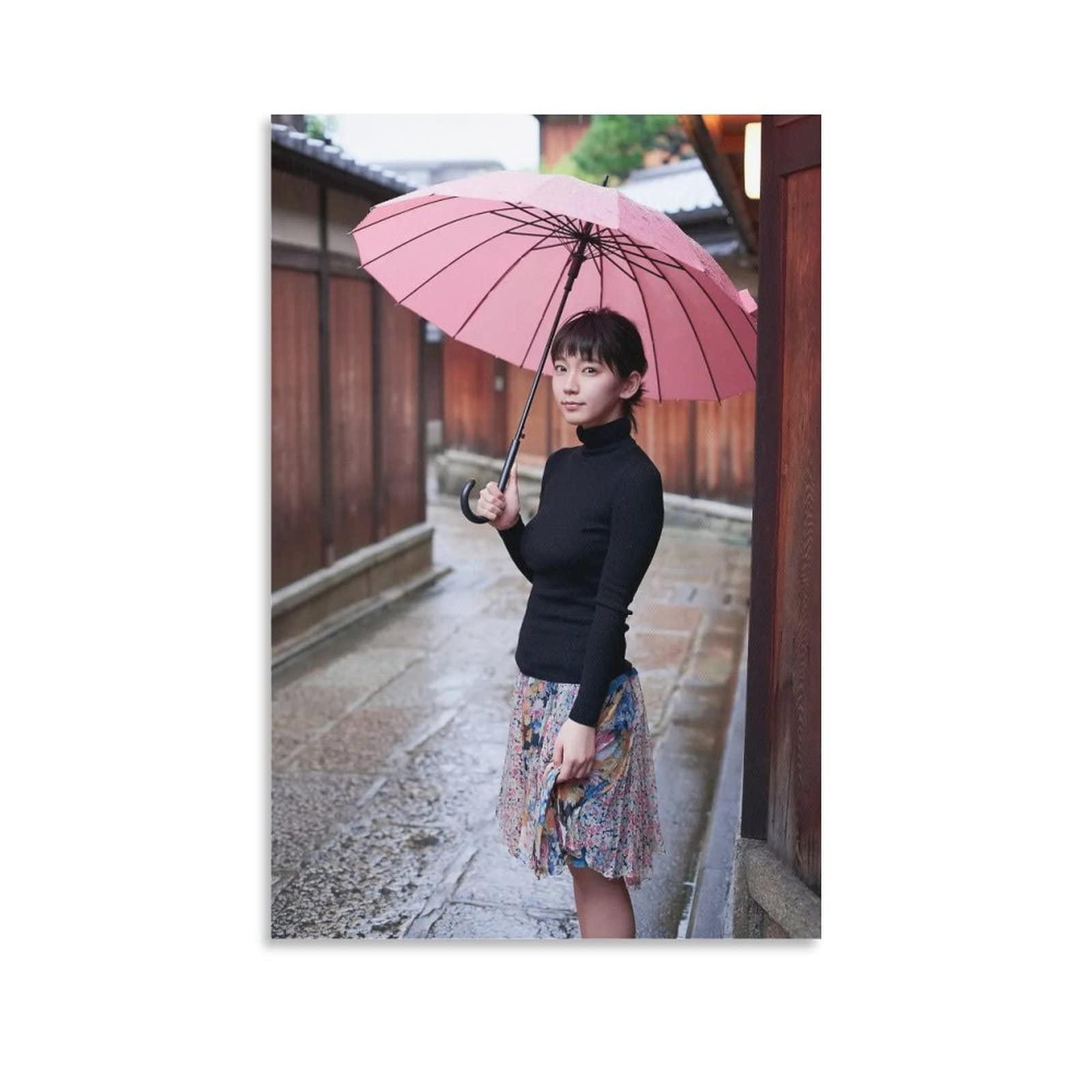 Amazon.co.jp: 吉岡里帆 ポスター キャンバスアートポスターとウォール