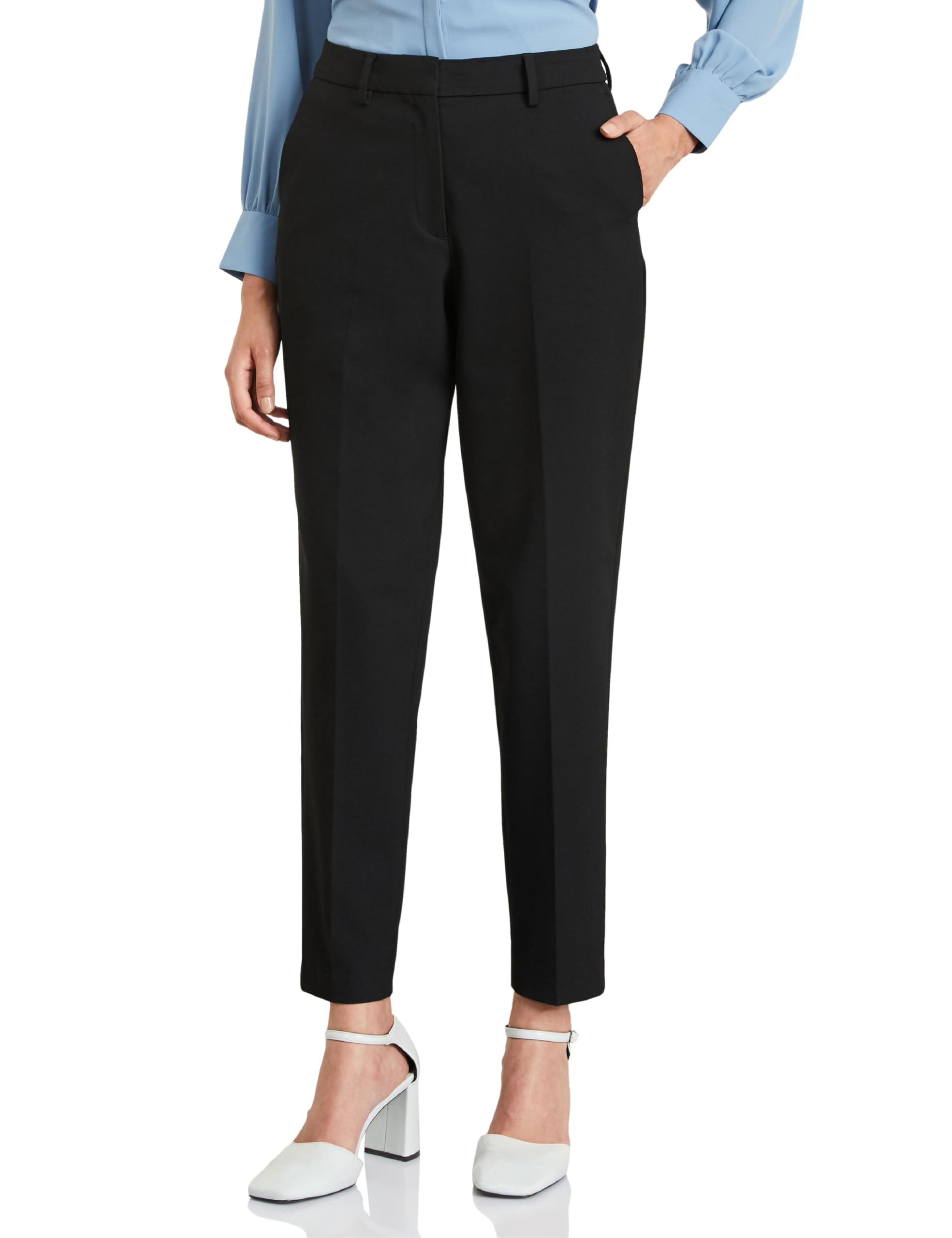 Sponsored Ad - Women's Desk-to-Dinner' Slim Fit 4-Way Stretch Formal Trousers (Flexi-Waist | Easy Care) (Available in Plus Sizes)