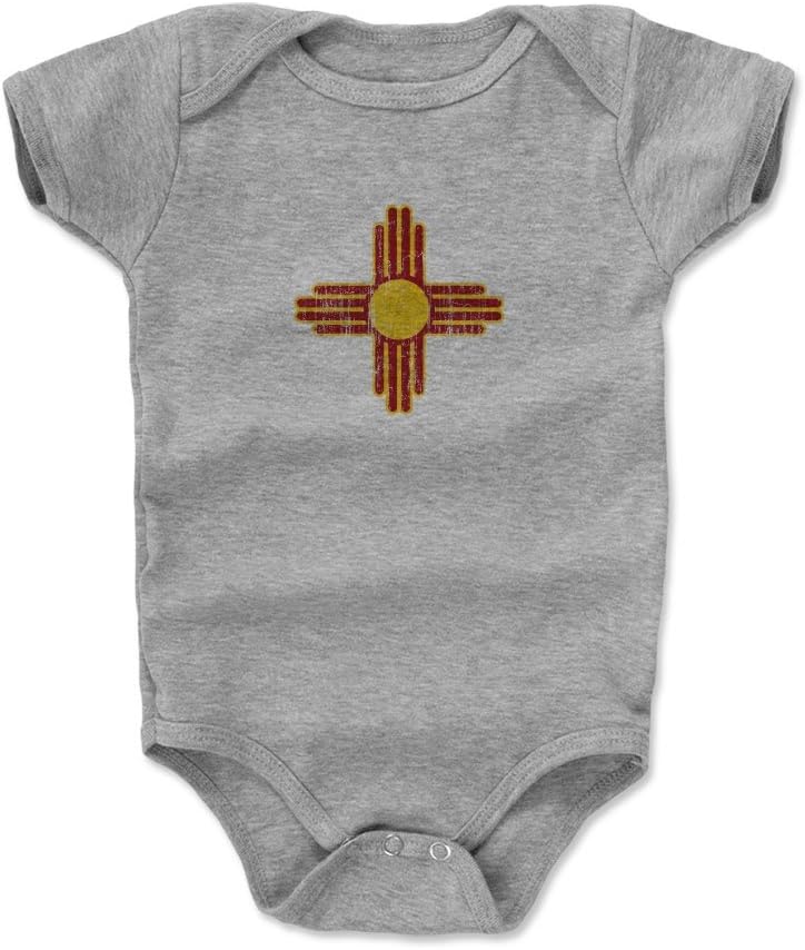 500 LEVEL New Mexico Baby Infant One Piece Bodysuit (3-24 Months) - New Mexico Flag