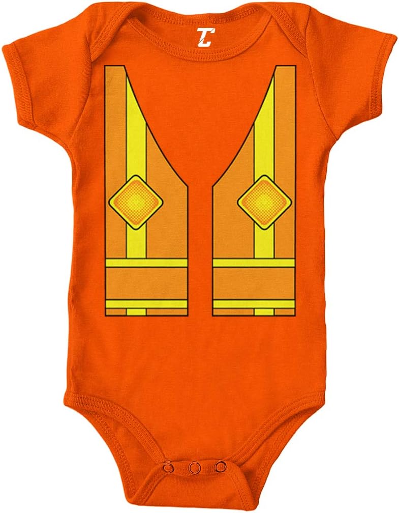 Tcombo Construction Worker Vest - Outfit Cute Bodysuit