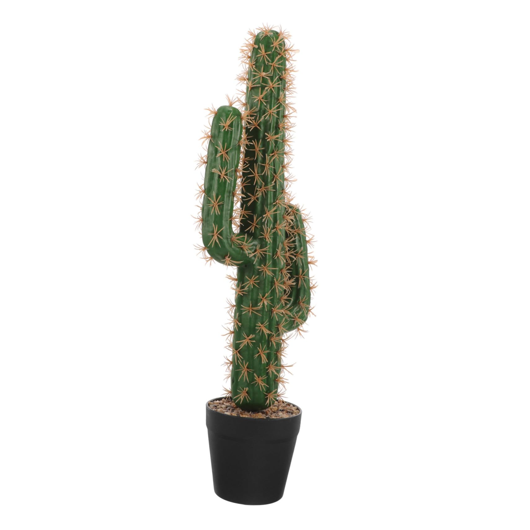 Planta Artificial De Cactus Falsa Maceta Decorativa para Hogar y Oficina Bajo Diseño Compacto y para Reducidos