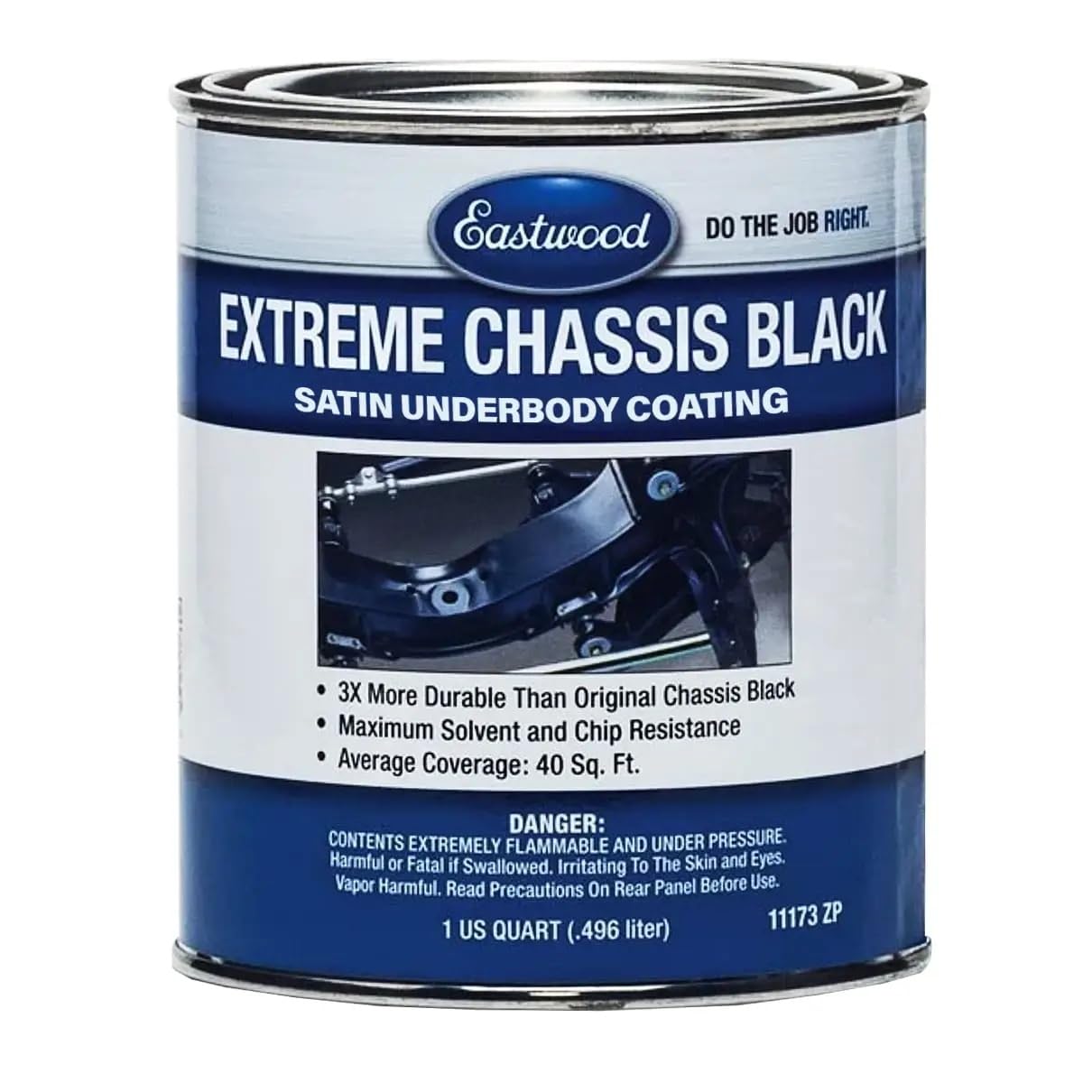 Eastwood Extreme Chassis Black Satin Qt Improves Corrosion Scratches Resistant