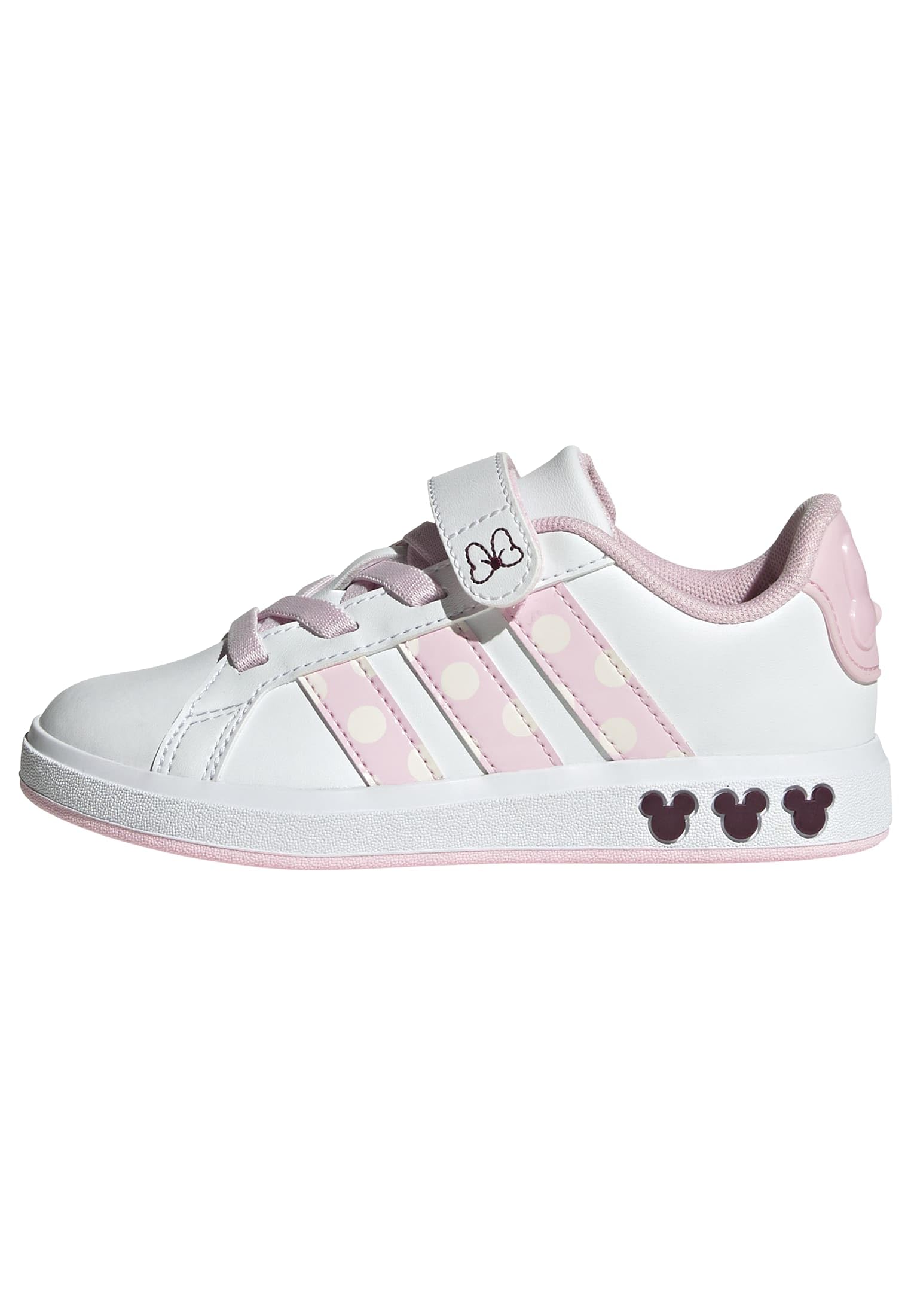 Adidas Unisex - Bambini e Ragazzi Adidas Disney Minnie Mouse Grand Court Shoes Kids, Ftwr White/​Clear Pink/​Chalk White, 38 2/​3 EU