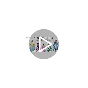 VOOVA & MOVAS Hooded Beach Towels for Big Kids, Oversized 64"x26" Made from 100% Soft Cotton - Color Strip,Perfect for Swimming Robe | Bathing | Beach | Birthday Easter Gifts 61wvEahnmIL.SS125 PKplay button mb image grid small . SS280