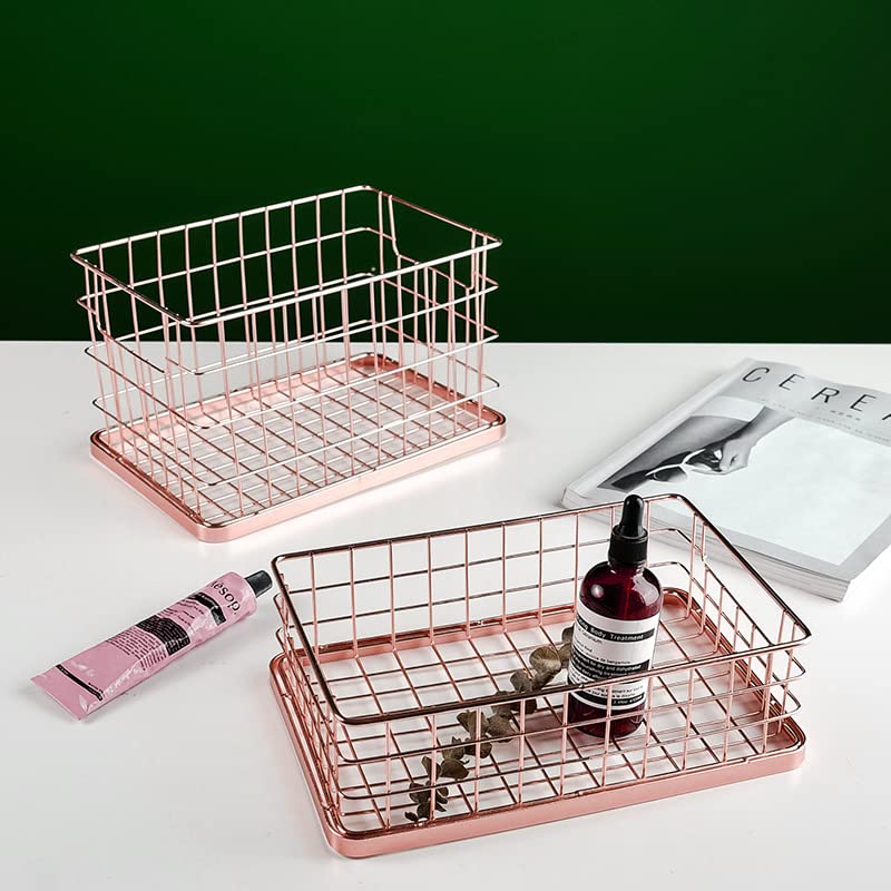 Amazon.co.jp: 積み重ね可能 10インチ メタルワイヤー収納バスケット