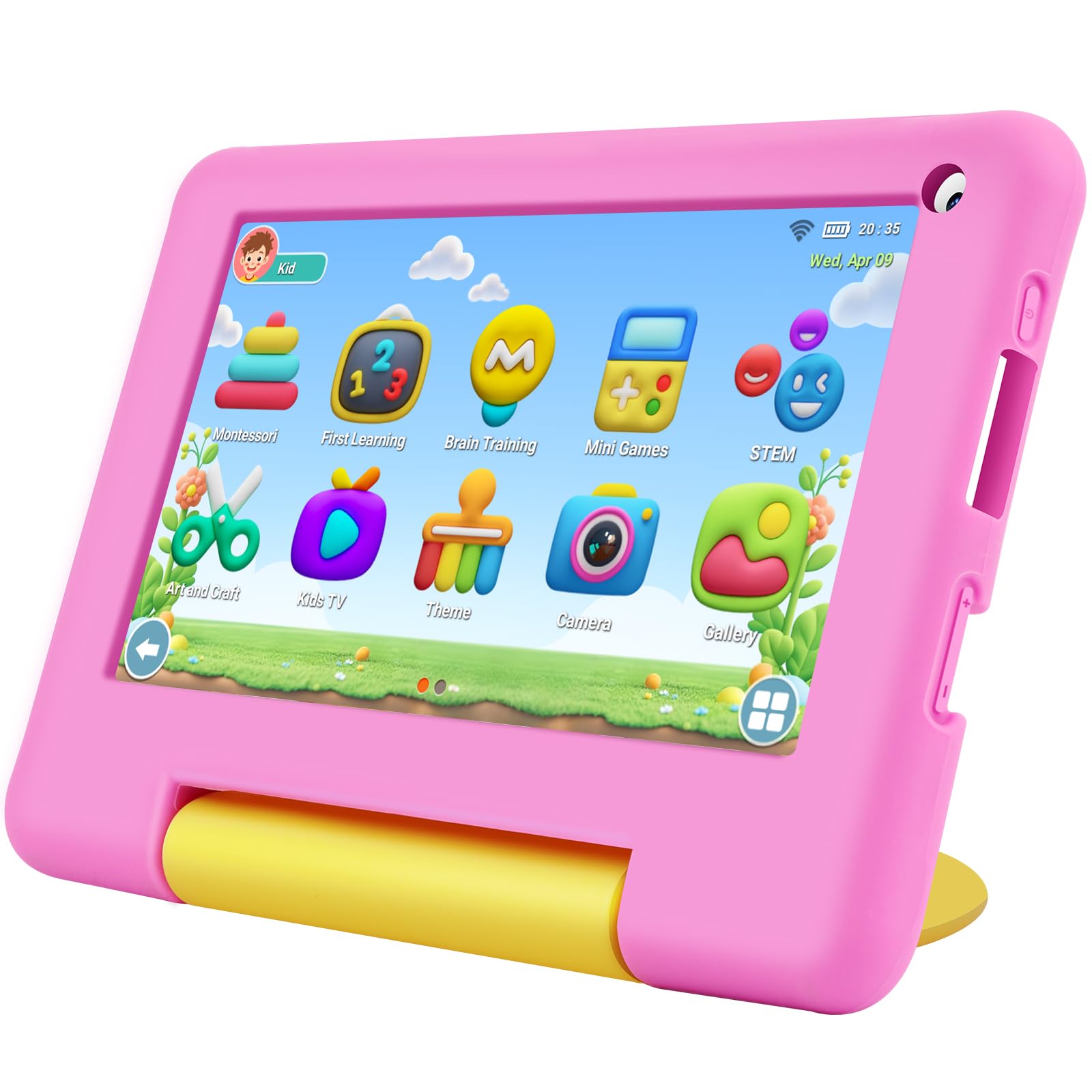 Amazon.co.jp: キッズタブレット 7インチ 子供用タブレット 3-7歳