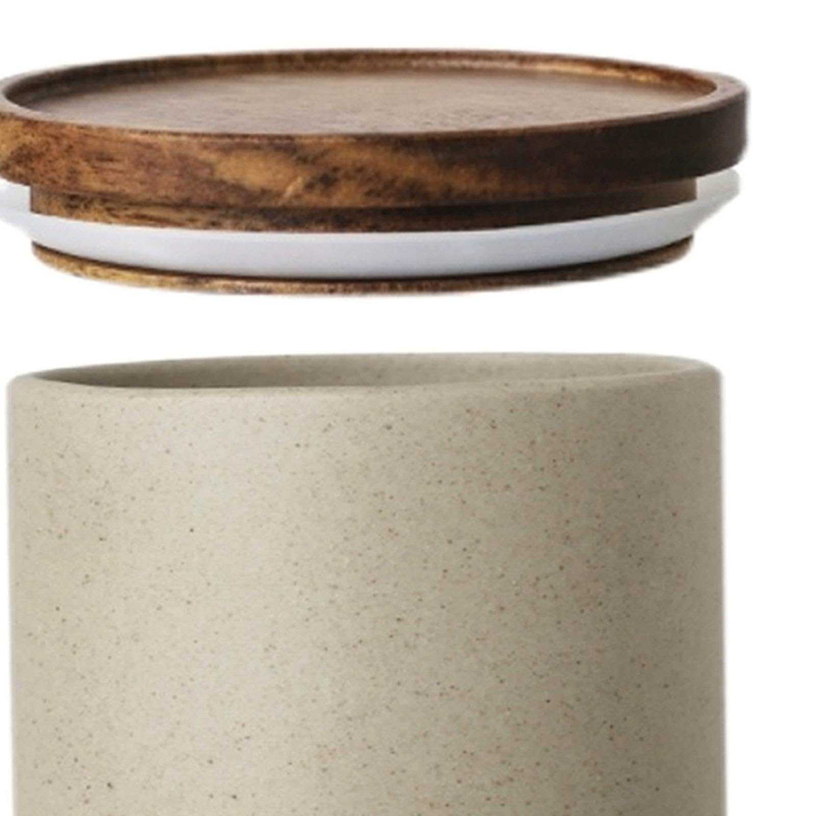 Vorratsdose Lebensmittel Vorratsdose Dosenbox Porzellan Teedose Porzellandose Luftdichte Kaffeedose für Nüsse, Mittel