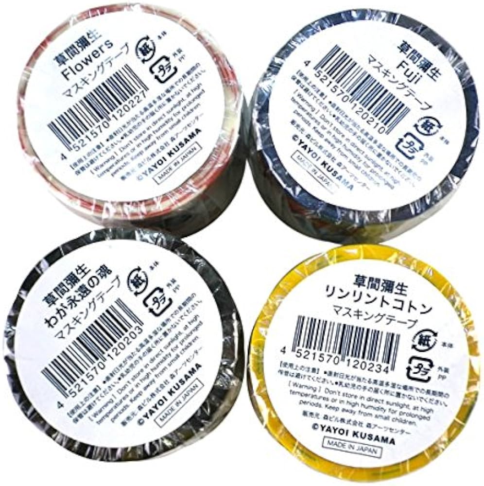 Amazon.co.jp: (Yayoi Kusama) 草間彌生 マスキングテープ