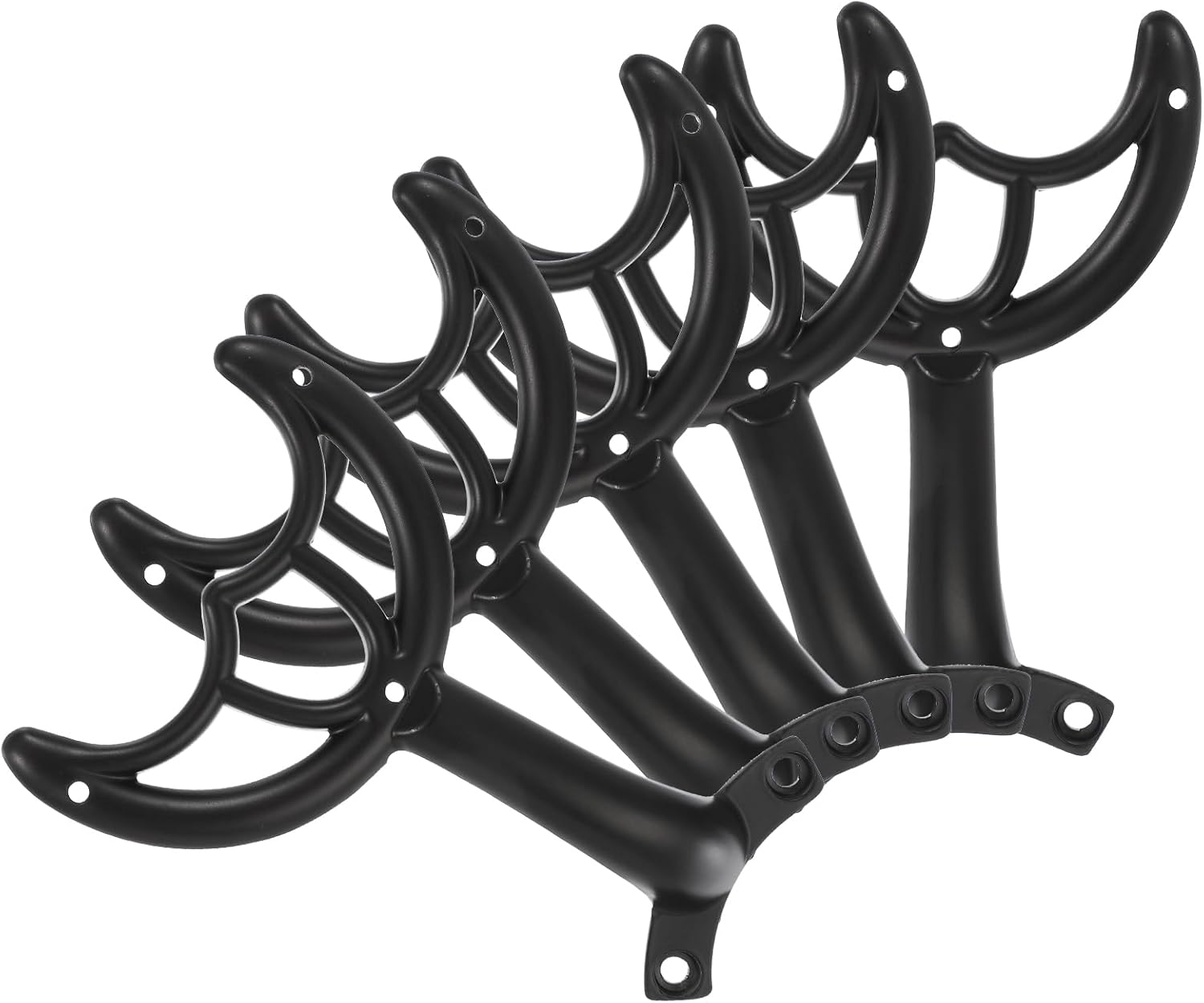 PATIKIL Ceiling Fan Blades Arms Replacement, 5 Pcs 52" Fan Blade Replacement Parts Mounting Bracket Kit for Replacing the Worn Fan Blades, Black