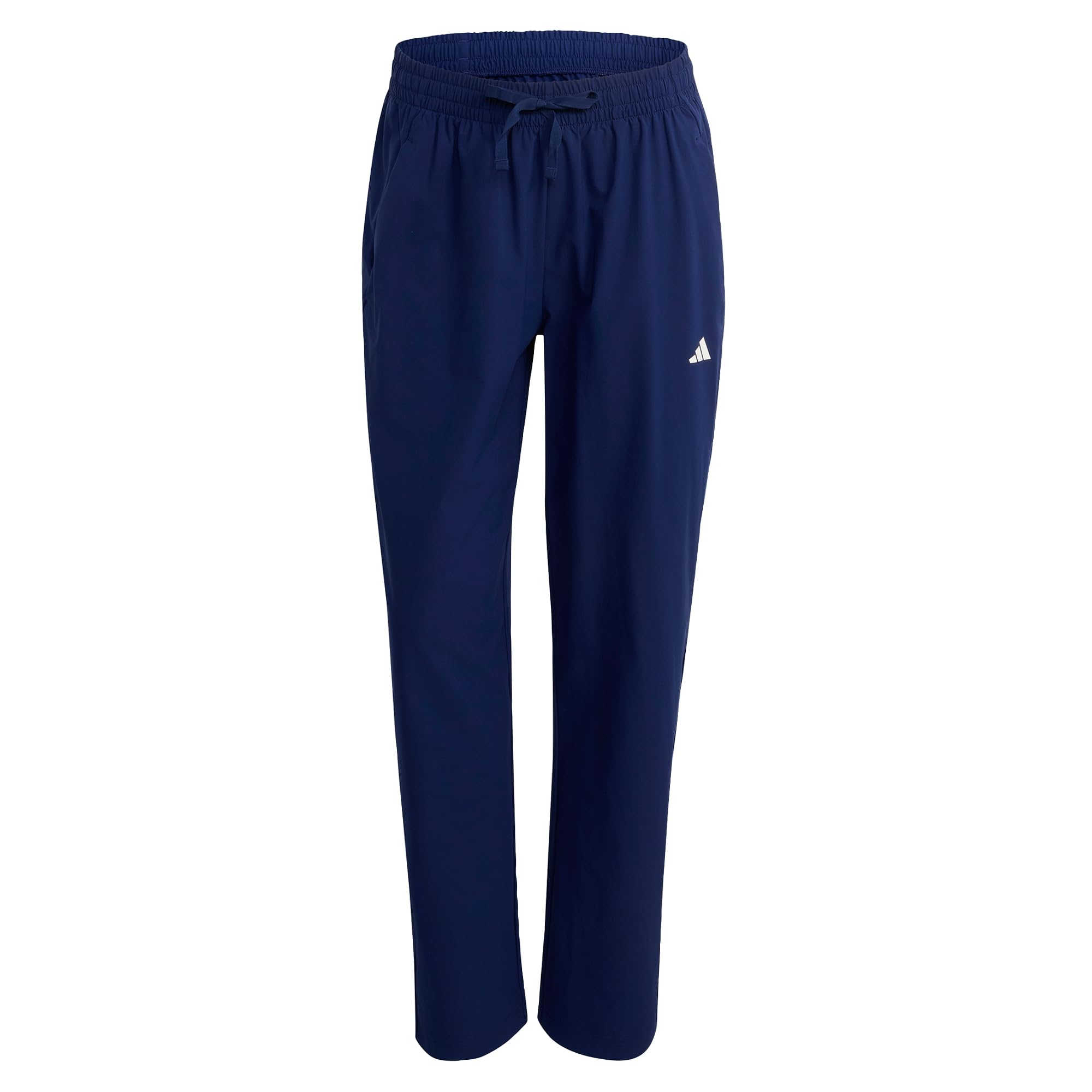 adidas Women's Workout Essentials Woven Pants, Dark Blue, XS