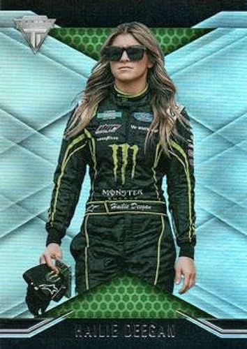 2022 Panini Chronicles Titanium Racing #16 Hailie Deegan Monster Energy/DGR-Crosley/Ford Official NASCAR Trading Card (Stock Photo Shown, Near Mint