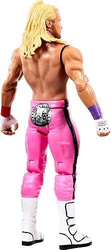 Miniatura 4 de Mattel WWE Dolph Ziggler Figura de acción, figura básica coleccionable de 6 pulgadas, juguetes
