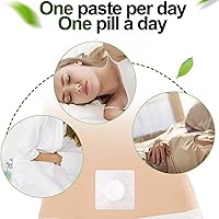 Vista 2 de Parche para el vientre de ajenjo, 30 parches para ombligo de artemisa y 30 parches de moxibustión para mujeres y hombres