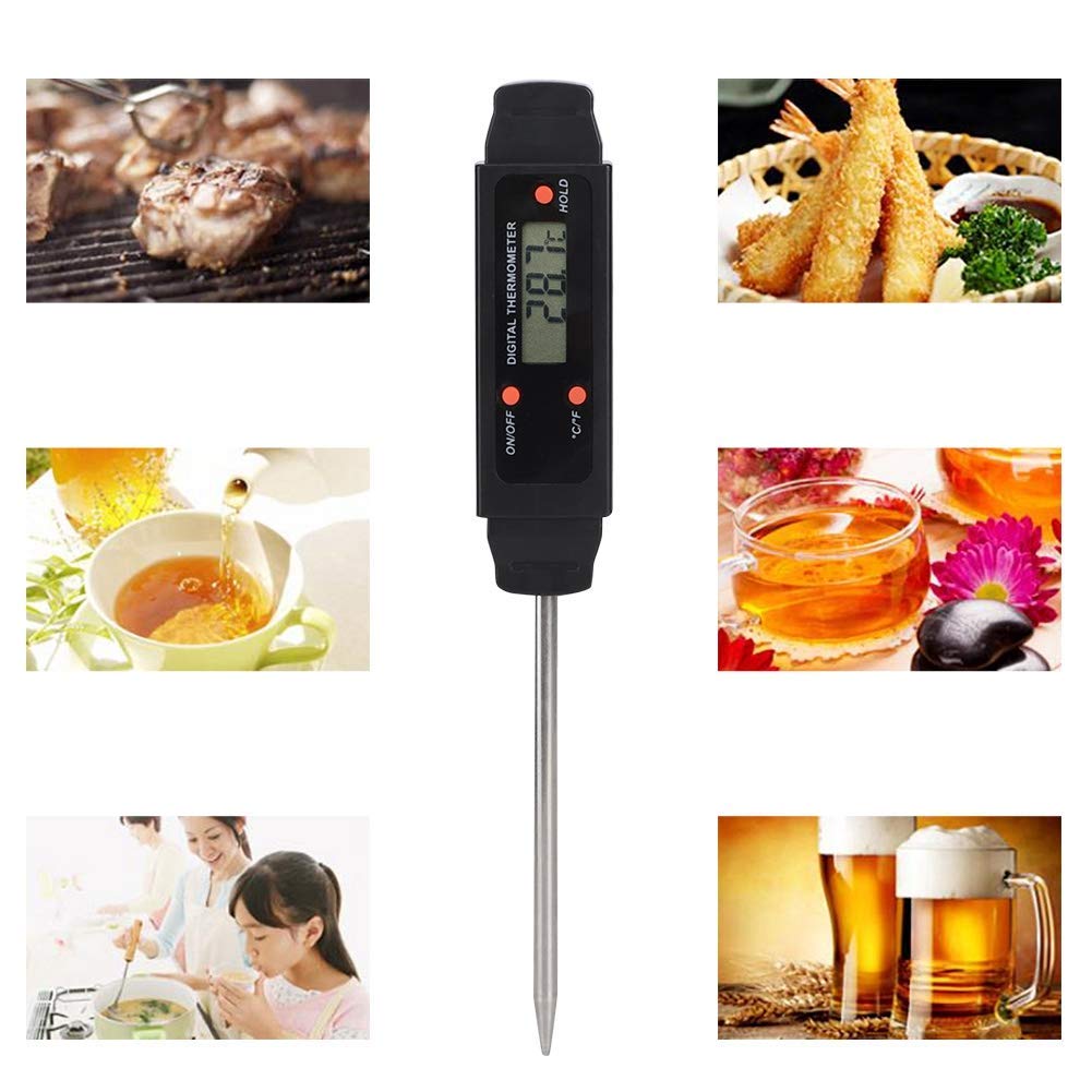 XINGYU Cyfrowa sonda LCD termometr do gotowania natychmiastowy odczyt temperatury do kuchni żywności mięso