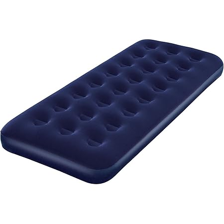 single inflatable camping mattress