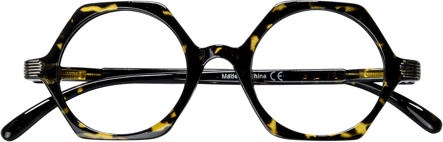 Eyekepper 4 Packing Small Vintage Reading Glasses for Women - Retro Reading Eyeglasses Mini Odd Readers Men +2.50