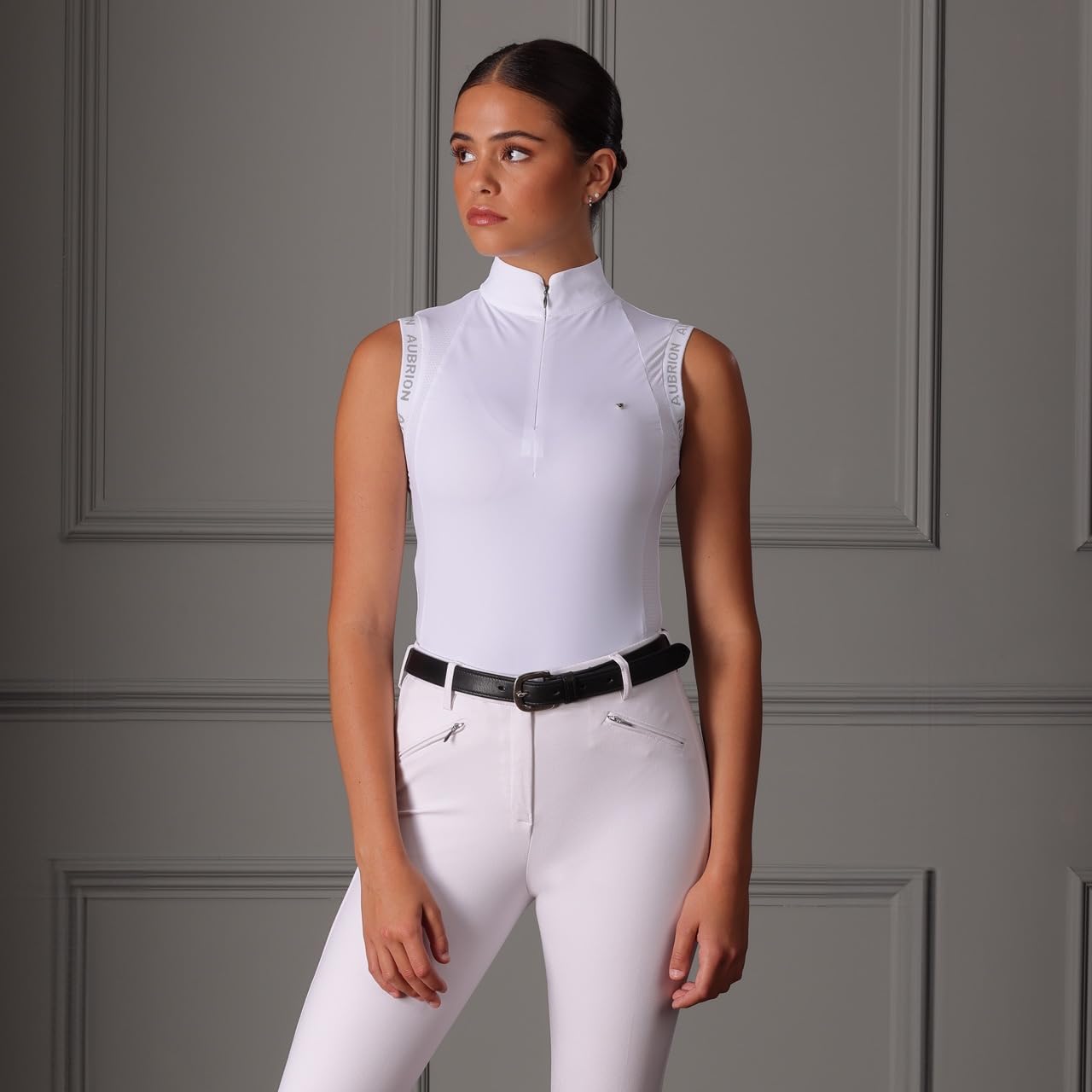 Aubrion Shires Newbel Chemise de concours sans manches pour femme