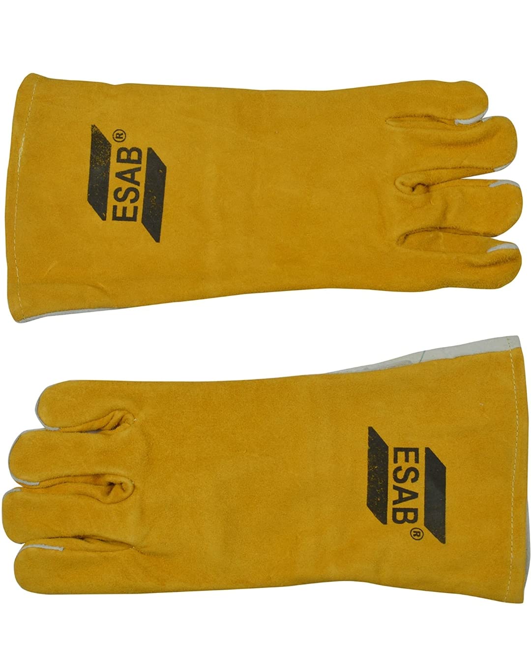 Shree acupressure ESAB Leather Kevlar Safety Welding HandGloves Pair